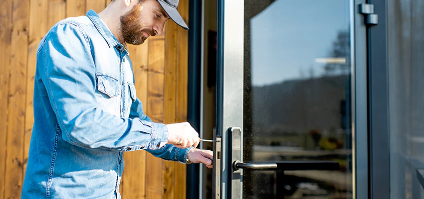 Frameless Glass Storefront Door Locks Replacement in Piedmont, CA